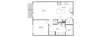 one bedroom one bathroom