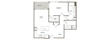 one bedroom one bathroom plus den