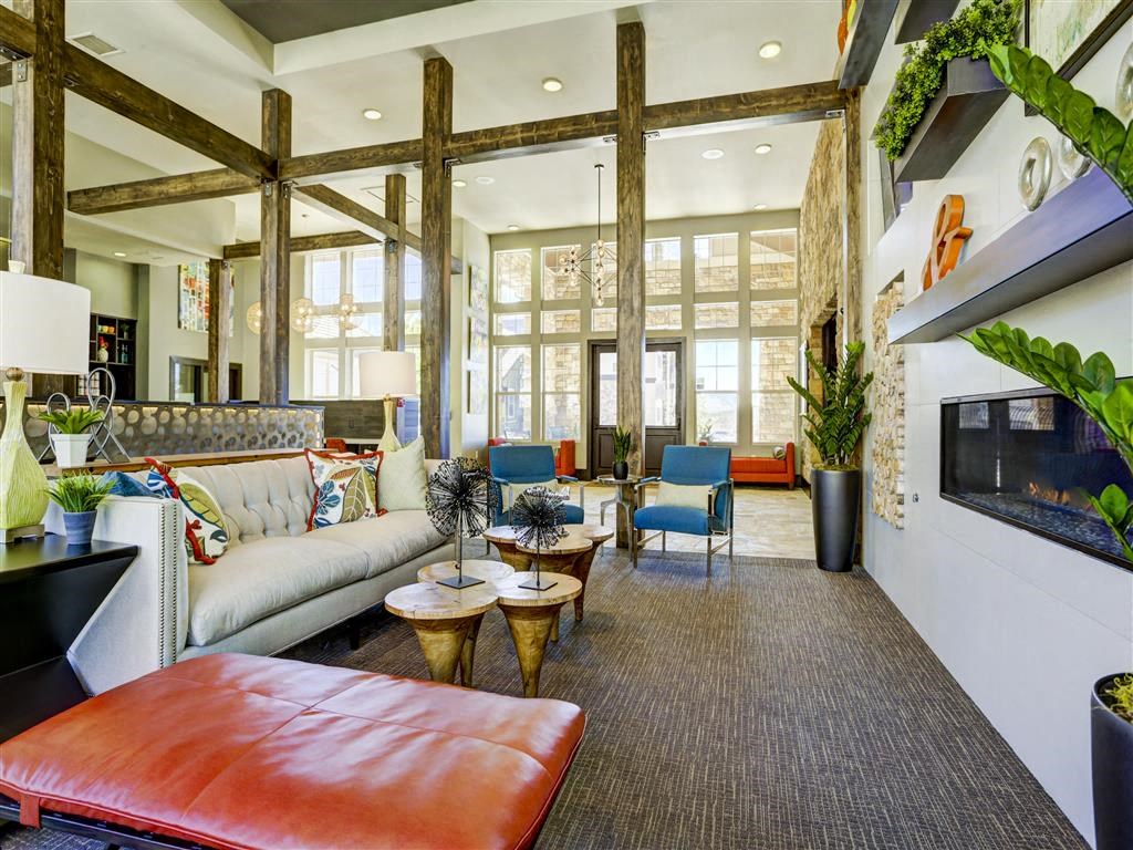 community clubhouse seating area