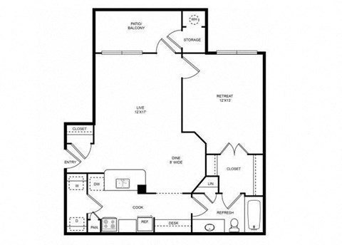 the Bear Creek floor plan.