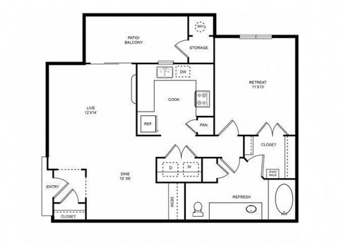 the Cherry Creek floor plan.