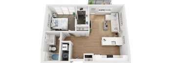 One bedroom one bathroom