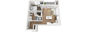 One bedroom one bathroom