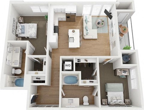 Two bedroom Two bathroom