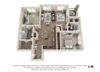 Two Bedroom C Floor Plan Two Bedroom C Floor Plan at Rockvue, Broomfield, CO, 80021
