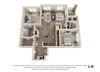Two Bedroom Floor Plan Two Bedroom Floor Plan at Rockvue, Broomfield, Colorado