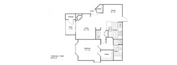 the Cambridge- Upgraded floor plan.