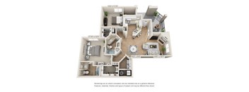 Two bedroom Two bathroom