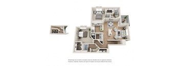 Two bedroom Two bathroom