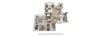 Two bedroom Two bathroom