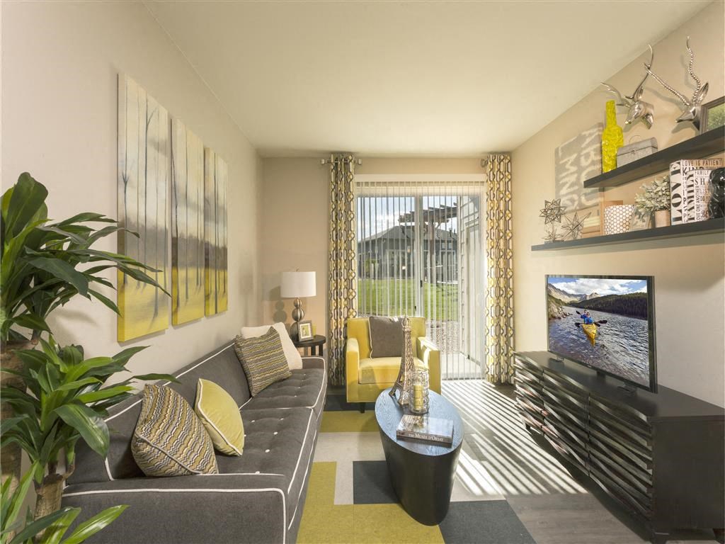 interior model unit living room