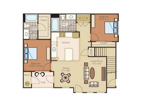 the Propel floor plan.