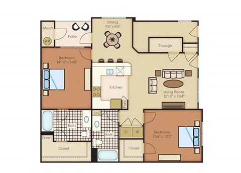 the Strive floor plan.