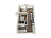 A2 Studio Floorplan