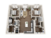 B2 2 Bedroom Floorplan