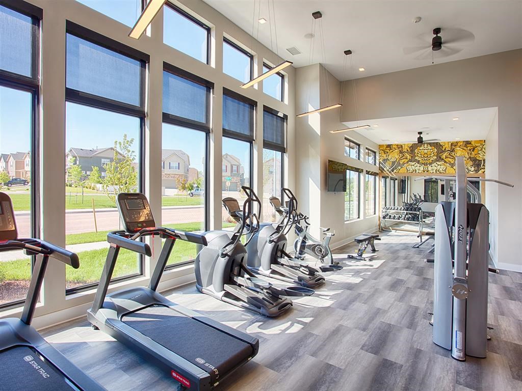 fitness center