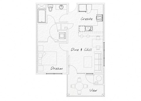 the a floor plan.
