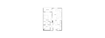 a floor plan of a house