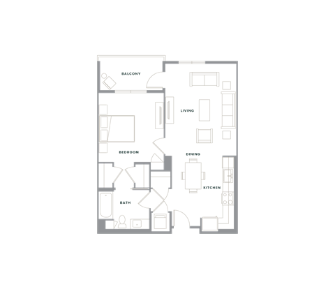 a floor plan of a house