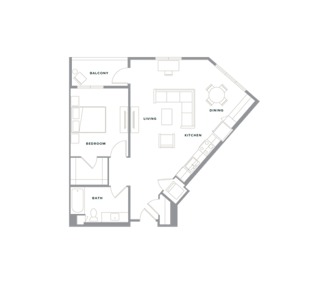 a floor plan of a house with a swimming pool