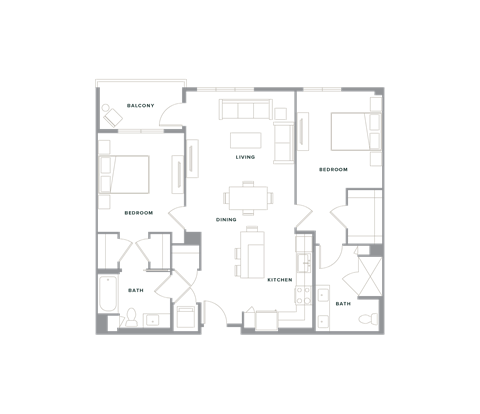 this is the floor plan of the apartment