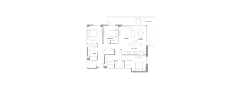 a floor plan of a house