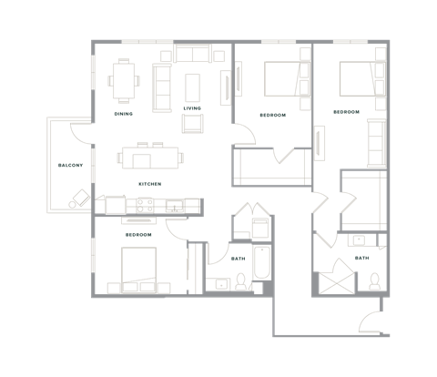 this is a floor plan of our apartment