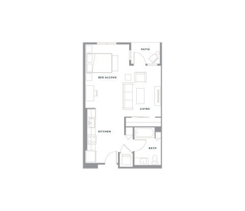 a floor plan of a house with a green background