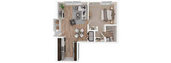 Brook Floor Plan at Waterscape, Fairfield, 94533