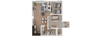 Cascade Floor Plan at Waterscape, Fairfield, CA, 94533