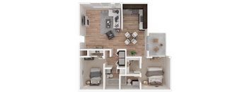 Marina Floor Plan at Waterscape, Fairfield, CA