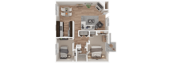Morgan Floor Plan at Waterscape, California, 94533