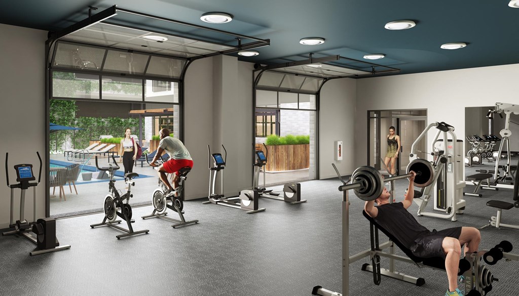 gym rendering