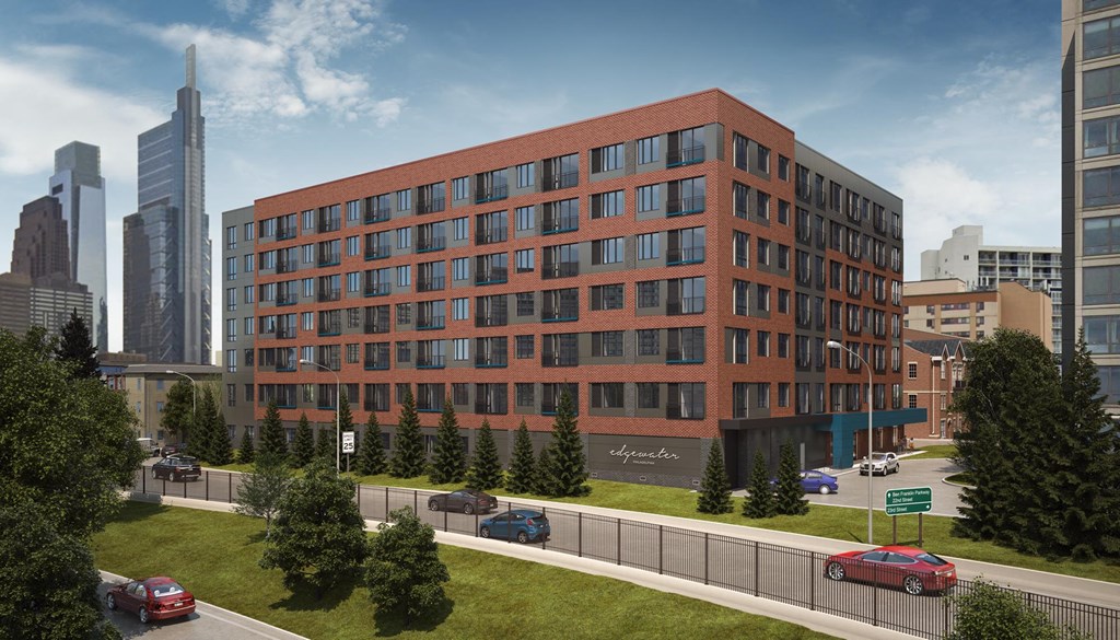 building exterior rendering