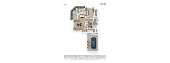 One Bedroom One Bath Luxury A2 Garage
