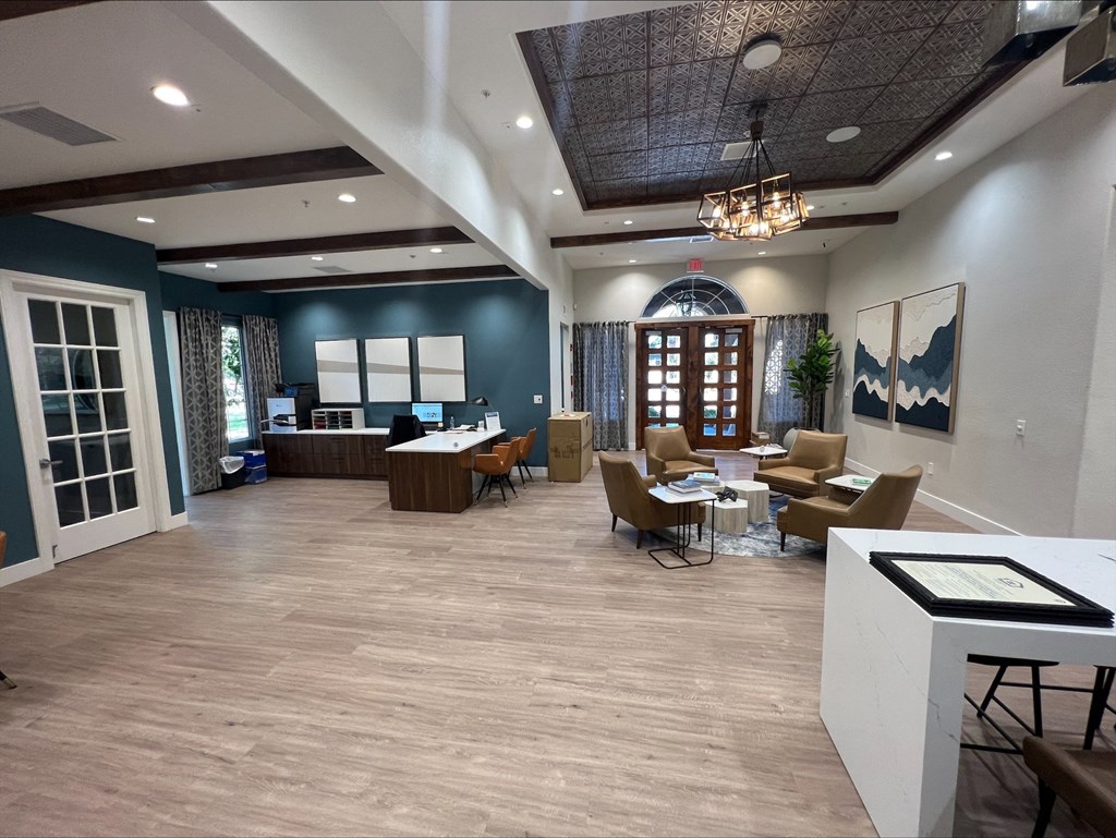 Renovated Clubhouse Lounge and Leasing Area