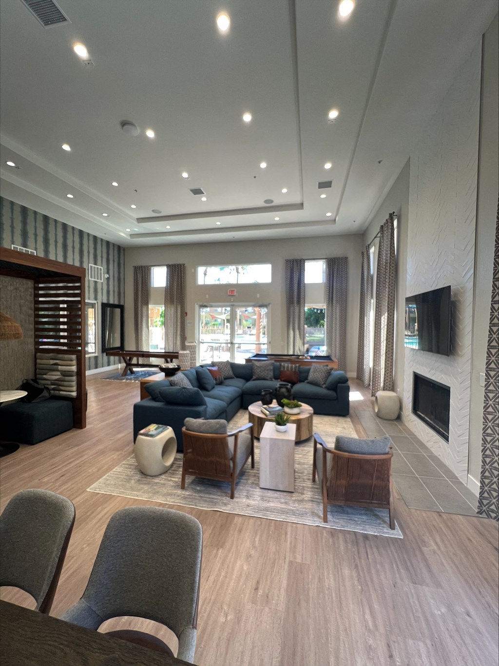 Renovated Clubhouse Seating Area