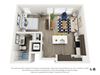 S2 Floor Plan S2 Floor Plan at Canvas on Blake, Denver, Colorado