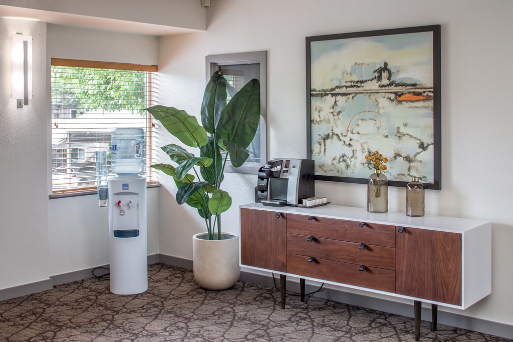 Clubhouse Interior Details at Canyon Park Apartments, 97005