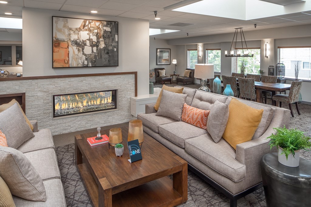 Clubhouse Interior at Canyon Park Apartments, Beaverton, OR 97005