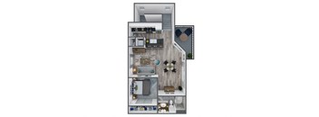 Capri Floor Plan at Springs at Continental Ranch, Arizona, 85743