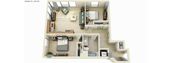 Carkeek 2x1 Floor Plan