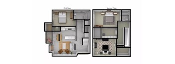 the floor plan of acacia residence