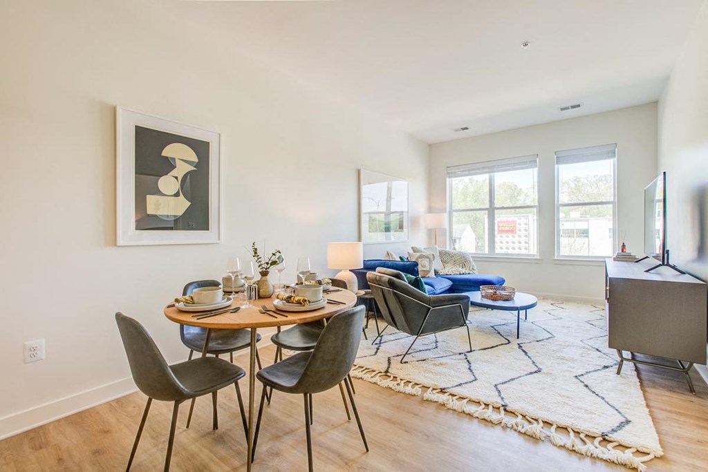 Dining Room and Living Room