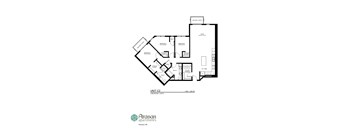a floor plan of the first level of our apartments