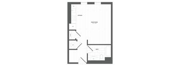 a floor plan of a small apartment