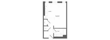 a floor plan of a small apartment