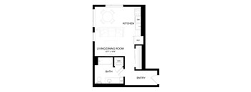 a floor plan of a house with different floors and rooms