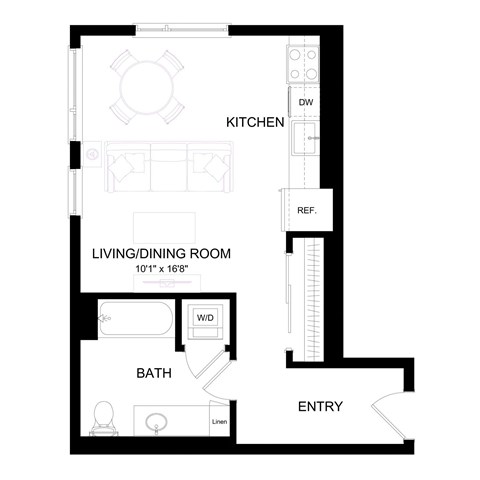 a floor plan of a house with different floors and rooms