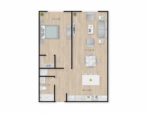 1 Bedroom